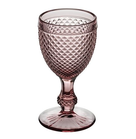 VISTA ALEGRE Bicos Rosa Set with 4 Water Goblets Pink