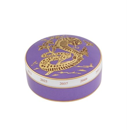 VISTA ALEGRE GOLDEN Large Box Regaleira Snake