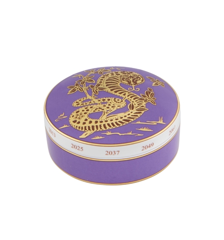 VISTA ALEGRE GOLDEN Large Box Regaleira Snake