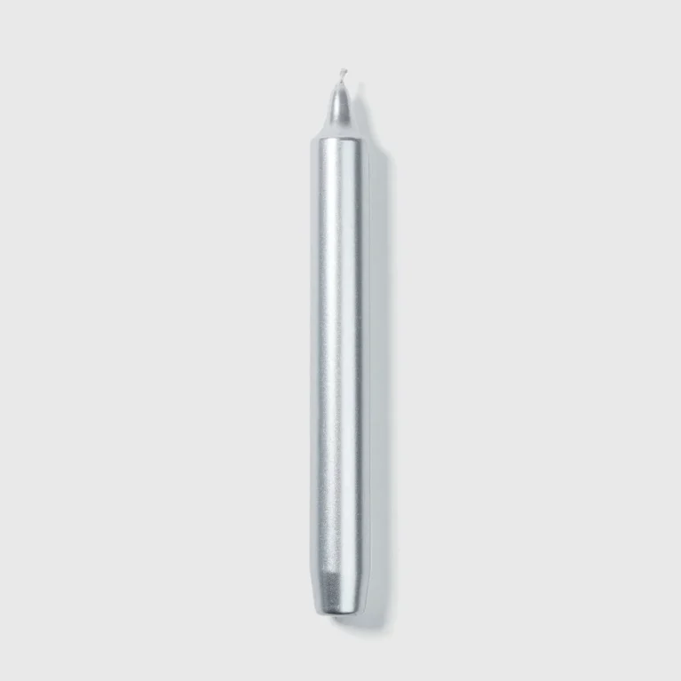 TRUDON Silver Madeleine 6 taper candles