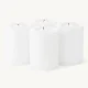 EDZARD 4-piece set of Cornelius long-lasting candles (height 8 cm, ø 6 cm)