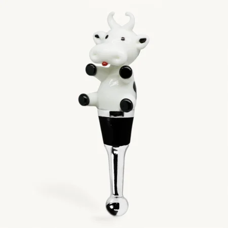 EDZARD Bottle Stopper Cow