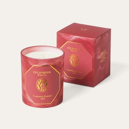 CARRIERE FRERES Winter Fire Candle