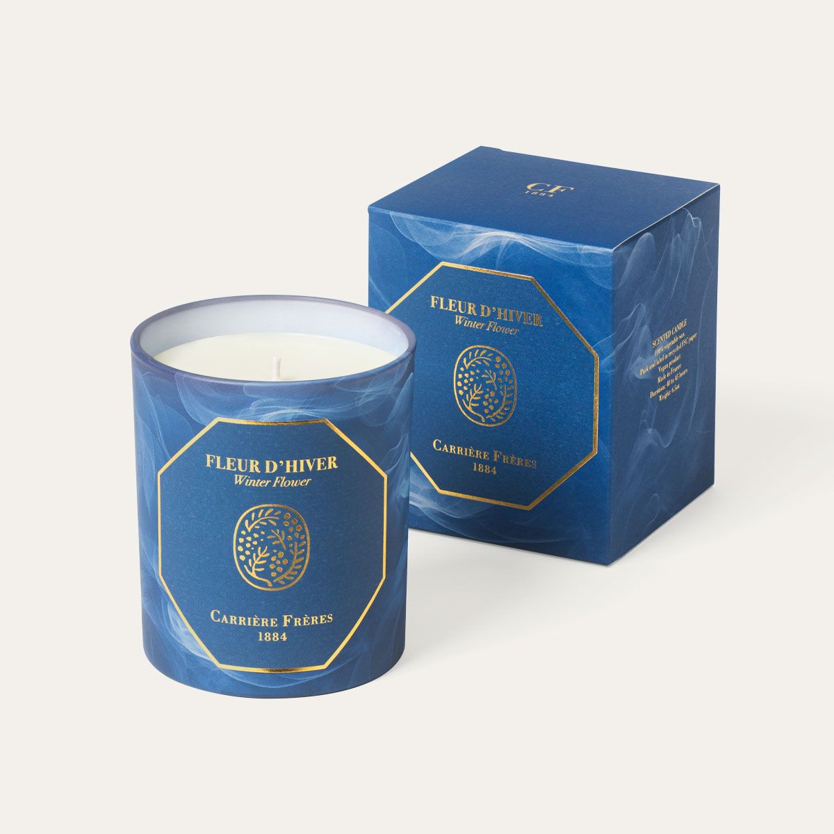 CARRIERE FRERES Winter Flower Candle
