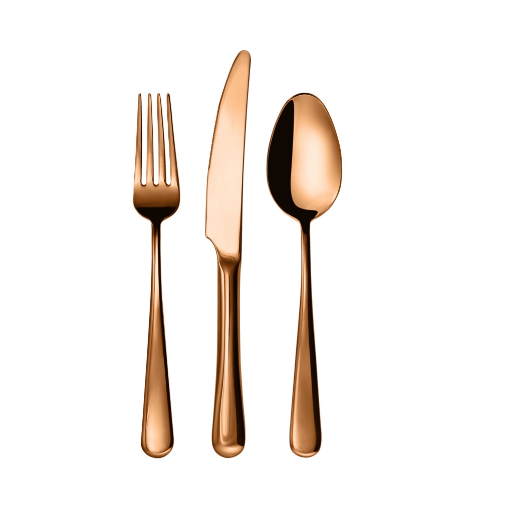 Herdmar Luxor cutlery set 24 pcs Copper