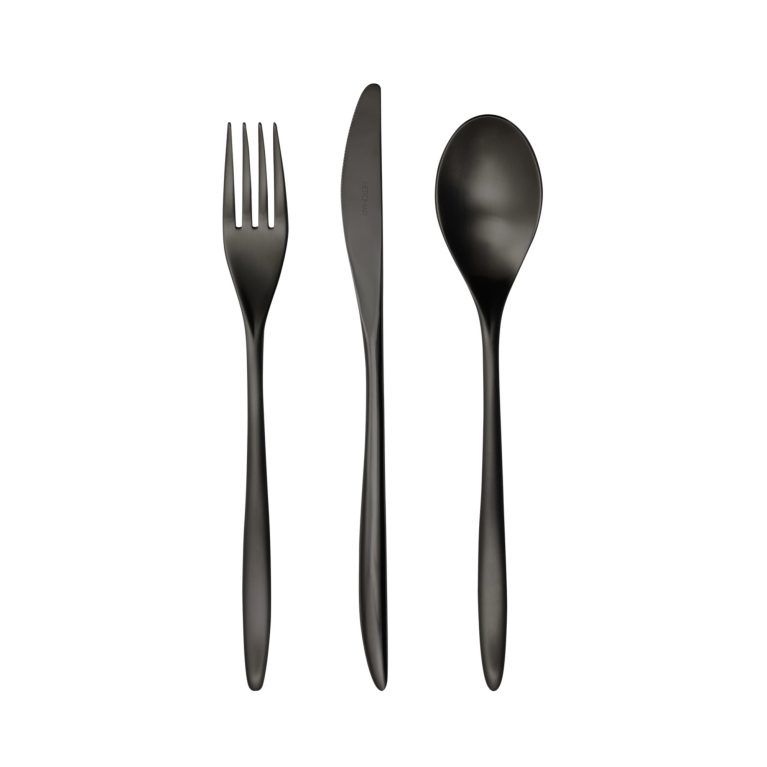Herdmar Vinci Black cutlery set 24 pcs