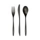Herdmar Vinci Black cutlery set 24 pcs