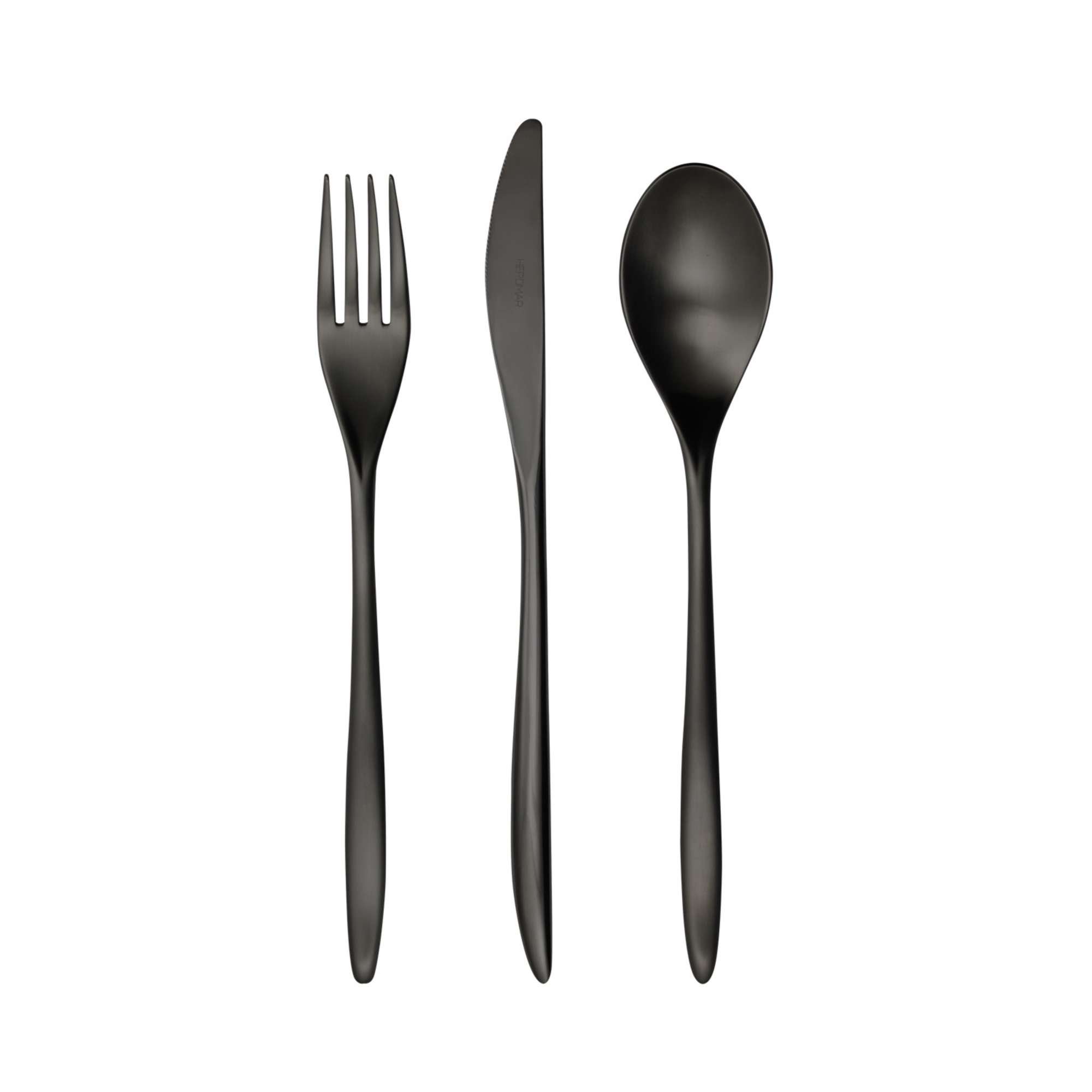 Herdmar Vinci Black cutlery set 24 pcs