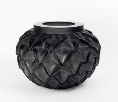 LALIQUE LANGUEDOC must väike vaas