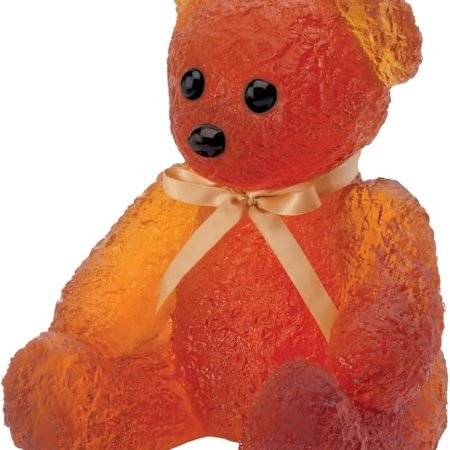 Daum Doudours amber Serge Mansau 375 ex bear