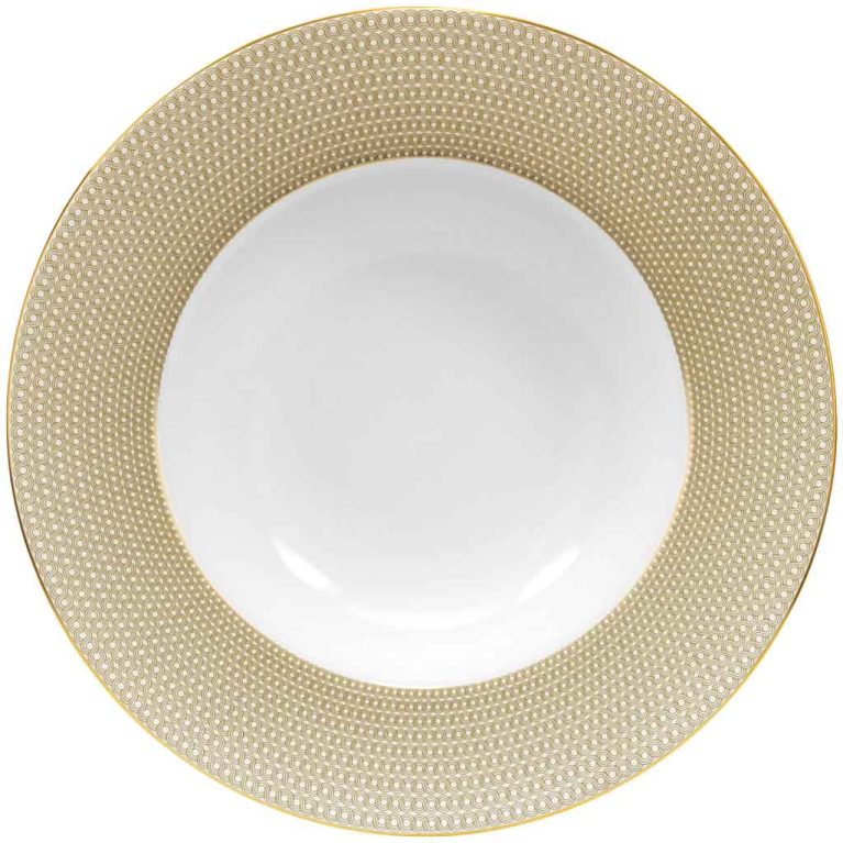 Porcel Soup Plate 22cm Pétala Simples Infinity