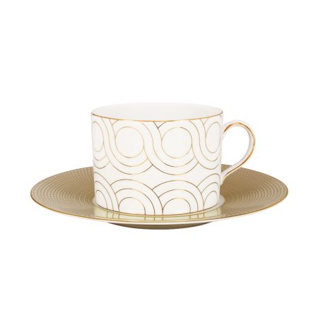 Porcel Tea Cup 23cl Bia & Tea Saucer 16cm Myth