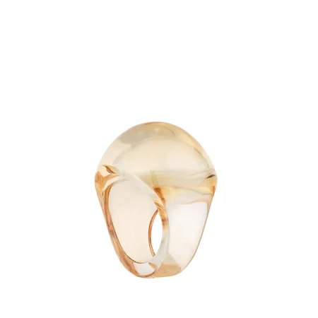 LALIQUE Cabochon Ring Gold luster 57